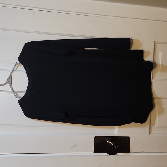 Lularoe Black Long Sleeve Top - Picture 2 of 3